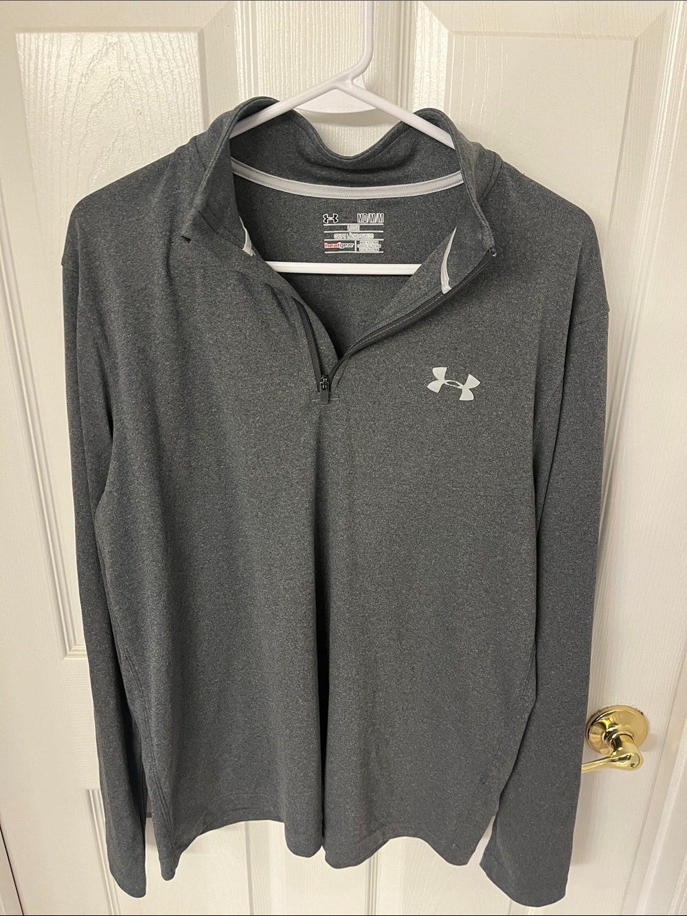 Under Armour Dark Gray Quarter-Zip Performance Pullover